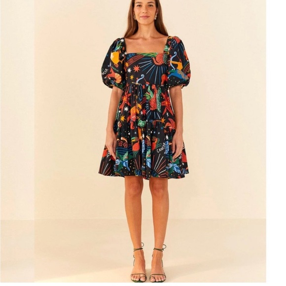 FARM Rio Dresses & Skirts - Farm Rio zodiac mini dress